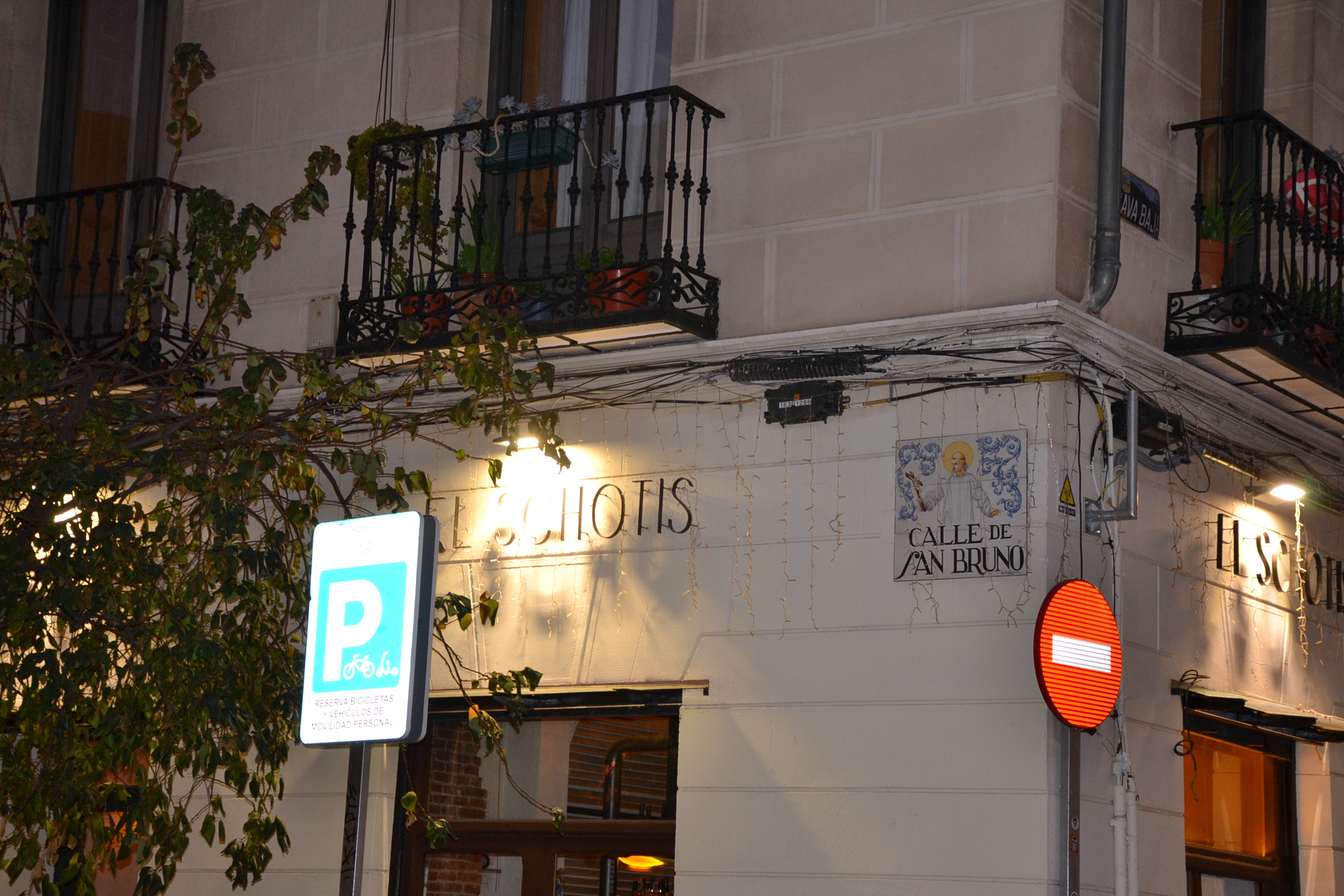 Detalle de la calle San Bruno