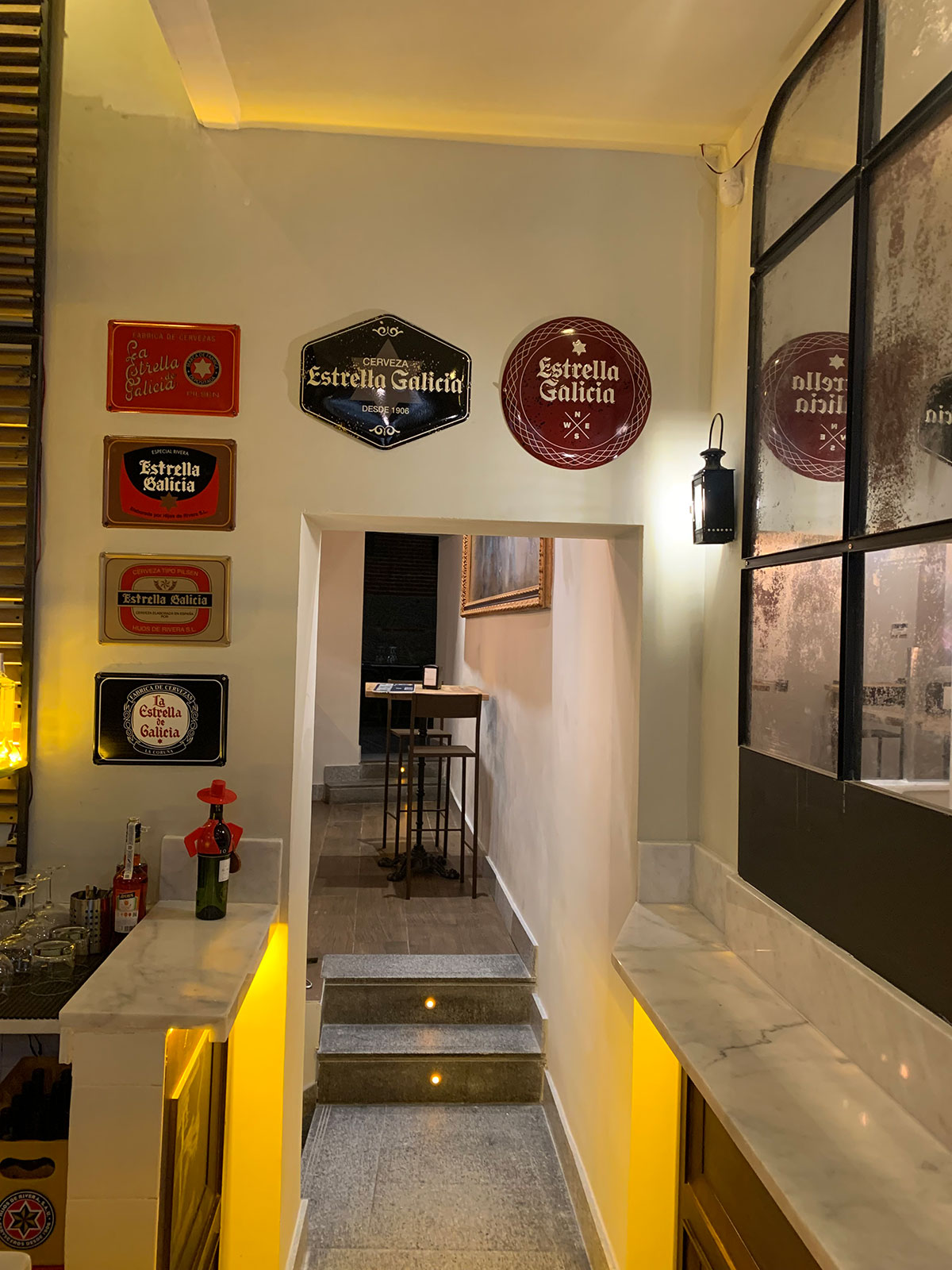 Cartel de Estrella Galicia